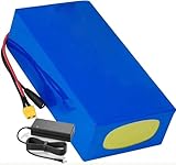 Blivysse 13S6P Lithium-Elektrofahrradakku, 48V 10Ah 12Ah 15Ah 20Ah 25 Ah 30AH Ebike-Akku für Elektroroller für 350W 500W 800W 1000W mit Ladegerät und BMS-Schutz