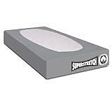 Harris&Darwin - Spannbettlaken aus 100% Jersey-Baumwolle bis zu 40 cm - Schön weich - Doppel-Jersey-Spannbettlaken - Grau 80/90/100x200 cm Doubler