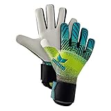 Erima Jugend Flex RD Robusto Torwarthandschuh, Petrol/Lime/schwarz, 5