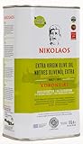 Olivenöl 1L aus Kreta „NIKOLAOS“ - Extra Nativ - Premium Qualität mit niedrigem Säuregehalt, Kaltgepresst, Reich an Polyphenolen, Neue Ernte: Dezember 2024 bis Februar 2025. MHD: Sept.- Nov. 2026