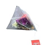 Teebeutel-Set, 100 Stück, leer, mit einfacher Dichtung, traditioneller Filtrationsfilter, Teebeutelfilter, Entsafter, Edelstahl