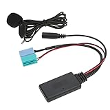 Cryfokt AUX-IN-Adapter, Freisprech-Mikrofon-Ersatz, Passend für Bravo Radio, 6+8-polig, 2007, Passendes ABS-Material für Auto-Audio-Enthusiasten