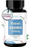 MBMGermany® Reines Ashwagandha [HOCHDOSIERT] nur die Wurzeln - Ashwa pro + Ashwaganda KSM-66 Laborgeprüft in Deutschland