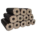 Hartholzbriketts PINI-Kay Holzbriketts Brennholz 10kg & 20kg Briketts hoher Heizwert + GRATIS HLKauf Block (PINI-Kay 10kg + 1 HL Kauf Block)