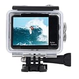 Goshyda 5K 30fps 48MP WiFi Action Kamera, Ultra HD 5M Unterwasserkamera, 170° Weitwinkel IP68 wasserdichte Anti Shake Sportkamera mit Zubehör, Zum Tauchen Surfen Schwimmen