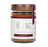 Kraut und Korn Sturzflug Gewürzmischung für Geflügel, 60g, Curry-Paprika-Kräuter Mischung