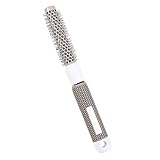 DEWIN Haarbürste, Hitzebeständige Keramik Eisen Rundbürste, Antistatisch Hair Brush Round Haarbürste (19 mm)