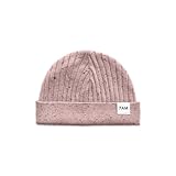 7AM Baby Beanie Krankenhausmütze – Unisex-Mützen für alle milden Jahreszeiten für Neugeborene und Kinder, weiche und Bequeme gerippte Strickmützen | (Asche Rose, 2-4T)