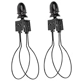 HOMSFOU 2 Stück Glühbirnen Clip Wiz Glühbirnen Adapter Helle Clip On Lampenschirm Lampenschirm Halterung Clip Lampenschirm Für Decke Plissierter Lampenschirm Signaldiffusor Lichter