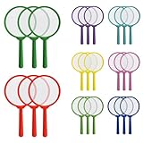 24 Stücke Kinder Lupe Lupen Kinder Lupenglas für Kinder Kinderlupe Handlupe Detektiv Kindergeburtstag Geschenk ChierLyn (8 Farben)