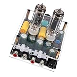 MERRYHAPY Röhrenverstärker Vorverstärker Für Plattenspieler DIY Vorverstärker Röhrenplatine Hi Fi Stereo Vorverstärker Vakuum Elektronenröhren Röhrenvorverstärker HiFi