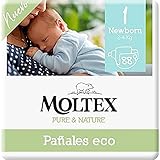 Moltex Pure & Nature Ökologische Windeln Größe 1 (2-5 kg) - 88 Windeln