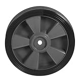 Uonlytech Hochleistungs Gummirad Ersatzrolle für Grillwagen Robustes Grillzubehör mit Stabilem Halt Verschleißfest und Einfach Montierbar für Outdoor Grill Camping und Picknick