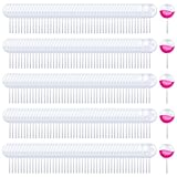 Cupcake-Pipetten, Kunststoff-Pipetten, Pipetten für Erdbeeren, Einweg-Pipette, Mini-Flüssigkeitsinjektor für Erdbeeren, Schokolade, Eis, rund, 250 Stück