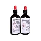2 Komp. ClO2-Wasserentkeimer - bestehend aus 100ml Natriumchlorit + 100ml Salzsäurelösung mit Pipetten