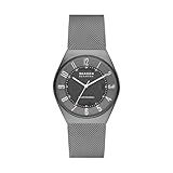 Skagen Herren Solar/3 Hand Uhr mit Armband GRENEN SOLAR POWERED SKW6836
