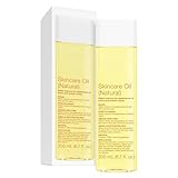 Körperöle - Bio Hautpflege Öl, Skincare Dehnungsstreifen Oil Hilft bei Schwangerschaft und Narben, Verbesserung Trockener Haut & Ungleichmäßiger Hauttönung (200 ml (Natürlich))