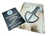 Leuchtklang Maultrommel Original Schwarz Antik Edition mit Anleitung Österreich Jaw Harp Mundtrommel Mund Harfe