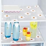 10 Stück Kühlschrankmatten Schrankpapier Abwaschbar Kühlschrankmatte Kühlschrank Matten Antirutschmatte Schubladenmatte Küche Frischhaltematte Gemüsefach Schrankfolie Für Schrank Tisch 30×40cm