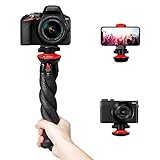 Fotopro Handy Stativ Flexibel Smartphone Stative Kamera Stativ Mini Tripod HandyStativhalter Kamera Stativ für DSLR Canon Nikon Sony