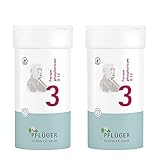 PFLÜGER Schüßler Salze Nr. 3 Ferrum phosphoricum D12-800 Tabletten (2x 400 Tabl.) - Das Salz des Immunsystems, der Energie und Abwehrkraft - glutenfrei