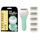 WILKINSON SWORD - Intuition Sensitive Care für Frauen | Kein Rasiergel erforderlich | Rasiergriff + 6 Klingen Nachfüllpackung, 1 stück (1er Pack)