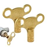 Entlüftungsschlüssel für Heizkörper | 2 Stück Zubehör Radiation aus Messing, rutschfest, Entlüftungsschlüssel für Heizkörper – für Wohnmobile, Gewerbe, Haus, Schlafzimmer, Wohnzimmer, Reparatur