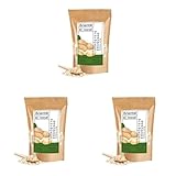 Oriental & Local Erdnüsse 500g - Erdnüsse Geröstet und Gesalzen - Erdnüsse Naturbelassen - 100% Naturprodukt - Nüsse Großpackung - Erdnüsse Gesalzen 0,5kg (Packung mit 3)