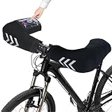 LYtech Lenkerstulpen Lenker Handschuhe mit Touchscreen Winter Winddicht Lenkerhandschuhe Winterhandschuhe für Fahrrad MTB Motorrad E-Bike Scooter Gefüttert Winddicht Wasserabweisend Reflektierend