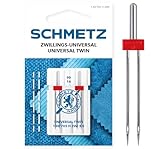 SCHMETZ | 2 Nähmaschinennadeln | Zwillings-Universal | 130/705 H ZWI 3.0 | Nadeldicke 3.0/90 | auf jeder gängigen Haushaltsnähmaschine einsetzbar