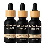 Kaffee- und Schwarzkümmelöl, eine Gesichtspflege mit Kaffee, reduziert feine Linien und Fältchen, verzögert die Zeichen der Hautalterung und ist für alle Hauttypen geeignet.