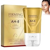 AH-8 Firming Neck Cream, Firming Neck Cream With Roller, Hals und Dekollete Creme mit Hexapeptide, zur Reduzierung von Falten, Halslinien und Schlaffer Haut, für Glatte & Jugendliche Haut - 4.23 oz