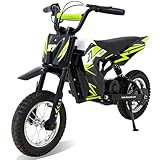 RCB R9X Elektro Motorrad Kinder, 12 Zoll Luftreifen, Elektromotorrad mit Leistungsstarker Motor, 3 Geschwindigkeitsmodus 8/12/25KMH, Reichweite 15KM, Moto Crossbike Kinder ab 3-12Jahren