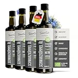 Nigella Schwarzkümmelöl Bio 2000ml – kaltgepresst, ungefiltert & naturrein – Kümmelöl Black Seed Oil keto & vegan ohne Zusatzstoffe aus deutscher Ölmanufaktur