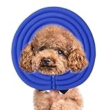 Dog Recovery Cone - Comfort Recovery Cone Collar for Dogs | Adjustable Fit, Water Resistant Dog Recovery Donut, Dog Neck Donut Collar for Dogs and Cats