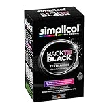 simplicol Back-To-Black | Farberneuerung für ein intensives Schwarz | Farb- & Fixierpulver | 400 g