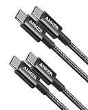 Anker USB C Kabel, [2 Stück 0,9m] 100W Ladekabel USB C, 333 USB C auf USB C Kabel für iPhone 16 15 Serie Samsung Galaxy S24 S23 S22 MacBook Pro Air iPad Pro Air Pixel Switch LG und mehr