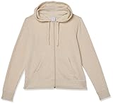 Amazon Essentials Damen Fleece-Hoodie mit durchgehendem Reißverschluss (in Übergröße erhältlich), Haferbeige Meliert, XL