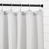 Amazon Basics Verstellbare Duschvorhang-Spannstange, 91 bis 137 cm, Schwarz