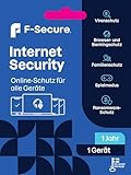 F-SECURE Internet Security 1 Gerät 1Jahr