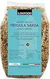 Limfood | 500g Fregola Sarda Pasta, Kugelpasta Tostada, Fregula Sarda fein, geröstet, sardische Nudeln Pasta-Spezialität, trafilata al bronzo