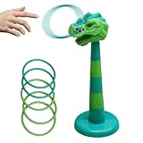 Ringwurfspiel im Freien, Dinosaurier-Ringwurfspiel – niedliches abnehmbares Wurfring-Spielset | Tragbares Lernspiel-Aktivitäten, - und Action-Spielspiel