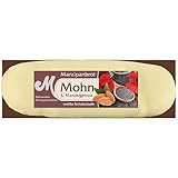 Odenwälder Marzipan Brot Mohn Edelmarzipan mit weißer Schokolade 100g
