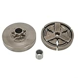 Ritzel Kupplungstrommel Kit mit Nadellager für Chinesische 4500 5200 5800 45CC 52CC 58CC Benzin-Kettensäge, für Ersatzteile und Zubehör für Garten