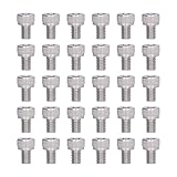 Culnflun 30-teilige Innensechskantschrauben, M6 A2 70 Edelstahl-Schraubenbolzen-Sortiment, DIN 912-Kopf, Sechskant-Antrieb, Maschinenschrauben, Zylinderkopfschrauben-Set, (M6*16)