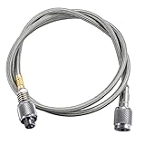 UPKOCH 1Stück Teiliger Gasschlauch für Camping Propanschlauch mit Gewinde für Outdoor Kocher und Grillzubehör für Picknick Wanderungen und Familienfeiern