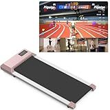 Superun Raceable Walking Pad – Laufband für Zuhause 2.5 PS mit App und Fernbedienung – Laufband Schreibtisch max 136 kg mit Multi-Runner-Rennen