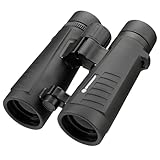 Bresser Fernglas 8x42 Tobermory – Allround-Fernglas, Vogelbeobachtung, Reisen, Sportevents, 105 m Sehfeld, 42 mm Objektiv, Brillenträger