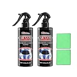 Car Nano Paint Coating Agent, Auto-Schutzlack-Spray, Car Nano Kratzer Spray, Car Nano Repairing Spray, Hochleistungs Schnellauto Beschichtungsspray (2PC)