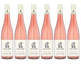 Hans Baer - Pinot Noir Rosé, Alkoholfreier Roséwein aus Deutschland (6 x 0,75 L)